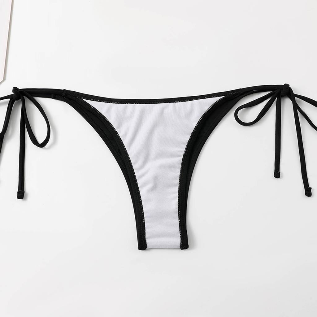 Женская мода, раздельное сексуальное бикини с подушечками для бюстгальтера, без стального бюстгальтера, купальник