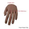 Silicone Practice Hand for Nail Art Mannequin with Adjustment Fingers Adjustment Jewelry Display Model Moveable Nails