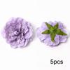 Purple Artificial Flowers Heads Silk Fake Flowers for Home Decor Party Wedding Decoration Garlamd DIY Craft Gifts Accessories