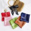 Fashion Decoration Scarf Hairband Tie Hair 70 Small Square Scarf Silk Scarf Women'S Spring And Autumn Versatile Small Scarf Professional Scarf