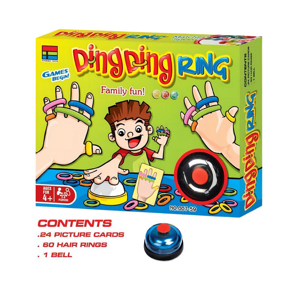 Balancing Board Game Hands-On Puzzle Game Rubber Band Bracelet Game for Holiday Family Games