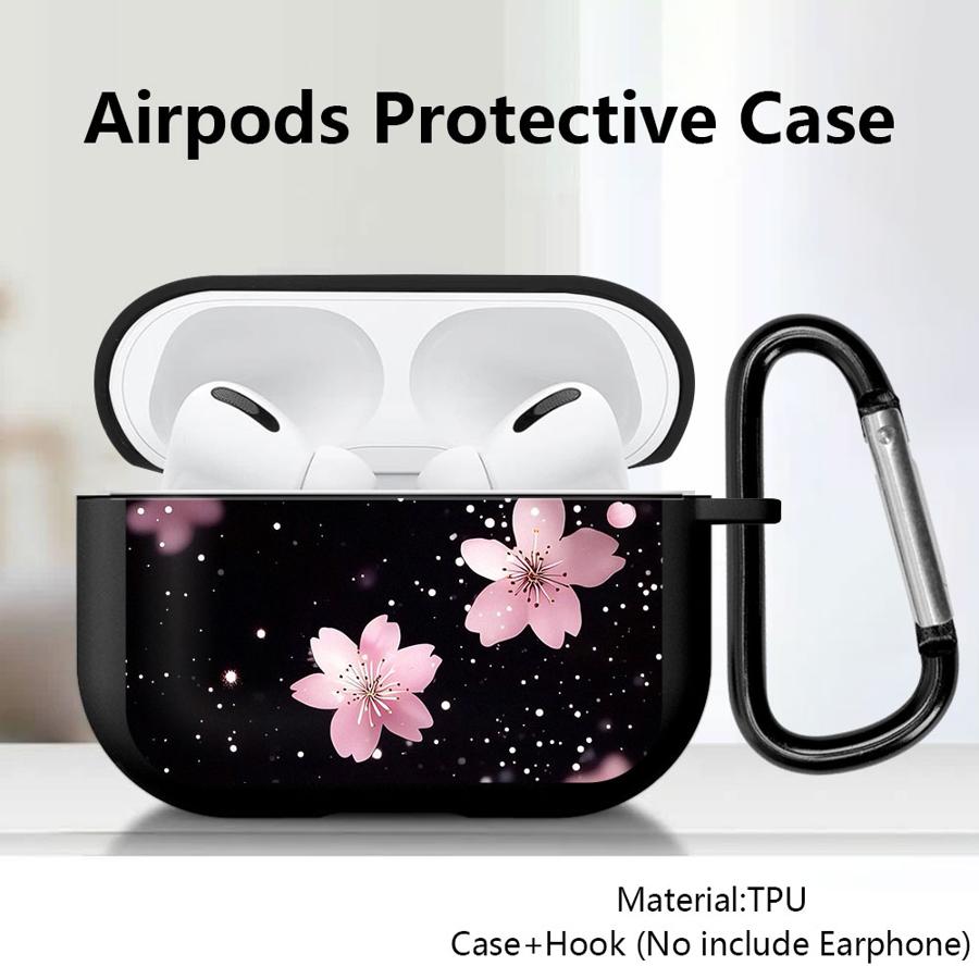 Светящийся Цветочный Чехол Для Airpods Pro Pro2 3 Pro3 1 2 4 Чехлы Для Наушников Обложка