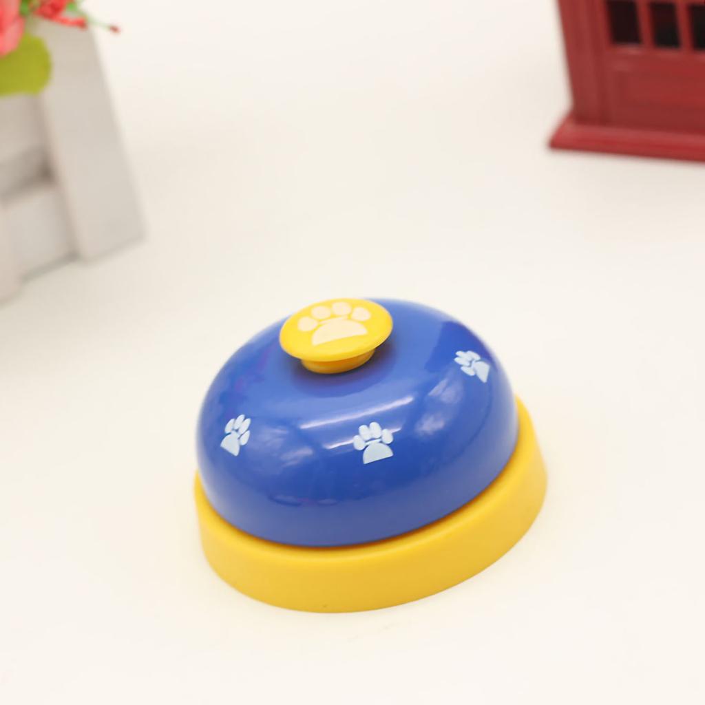 Дрессировочные колокольчики для питомцев, называемые «Обед», интерактивные игрушки-колокольчики для питомцев для собак, тедди, щенков, дрессировочные, желтый и