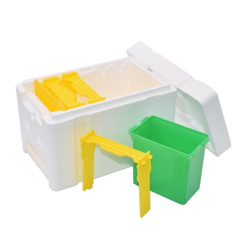 Foam Bee Hive Box Beekeeper Garden Pollination Box Box Bee Mating Box Bee Breeding Case
