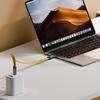Кабель Type C - USB C PD 100 Вт для быстрой зарядки 20 Гбит/с, кабель USB Type C для iPhone 15 MacBook MateBook Samsung S21