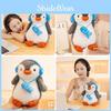 Earphones Fish Penguin Plush Toy Animal Cartoon Doll Can Be Concave Shaped