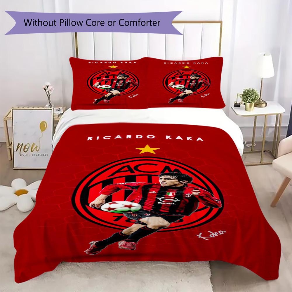 Former Associazione Calcio Milan Ricardo Izecson dos Santos Leite Home Decoration Soft Bedding Down Pillowcase Duvet Cover (without core) L2