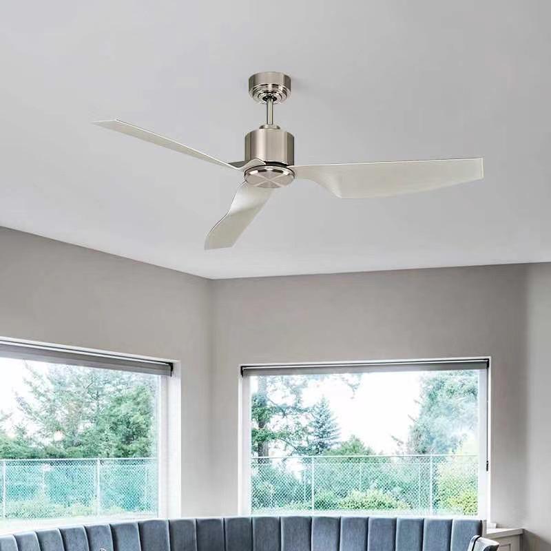 52" Retro Industrial Ceiling Fan for Living Room, Dining Room, or Office - No Light
