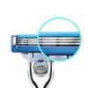 Лезвия для бритвы Gillette Mach3 Turbo, 4 шт., 1 шт., корейское лезвие для бритвы