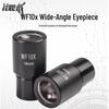 Окуляр для биологического микроскопа WF10X 10x с широким полем зрения, диаметр 23,2 мм
