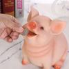 Детская милая свинка копилка Настольная копилка из смолы Копилка для монет Банка Органайзер для монет Ящик для хранения Контейнер для монет EURO
