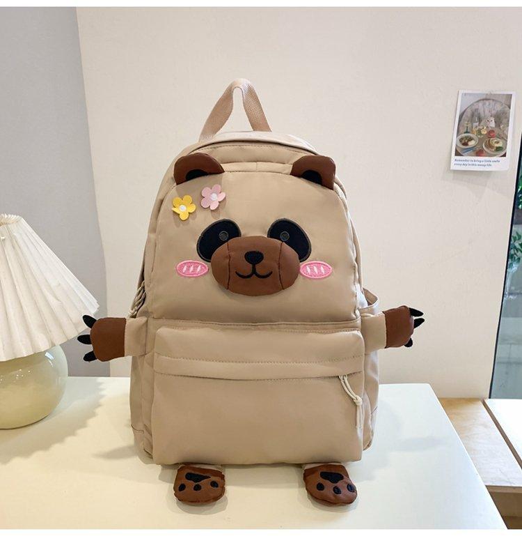 Рюкзак Panda, студенческий школьный женский студенческий стиль, легкий рюкзак большой емкости