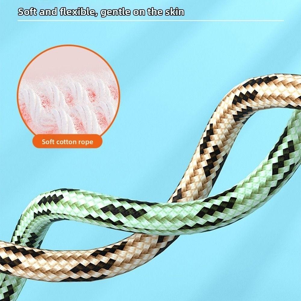 Wooden Handle Children's Skipping Rope Adjustable Students Jump Rope  For Fitness Outdoor Activity