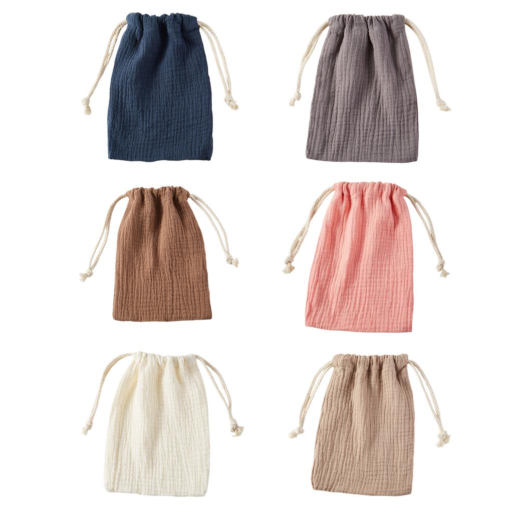 Элегантные органайзеры хлопковые мешочки на шнурках сумки для хранения домашний аксессуар для подарков и праздничных товаров для повседневного использования