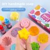 Toddler DIY Soap Making Kit: Crystal & Plant-Based Soaps - Perfect Birthday Gift for Girls