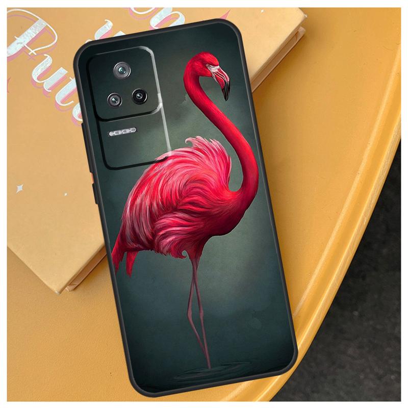 Flamingo Bird Funda For Xiaomi 17 Pro Max 15 14 Ultra 13T 14T 15T POCO X7 Pro X5 X6 F6 F5 F7 F8 Ultra Case