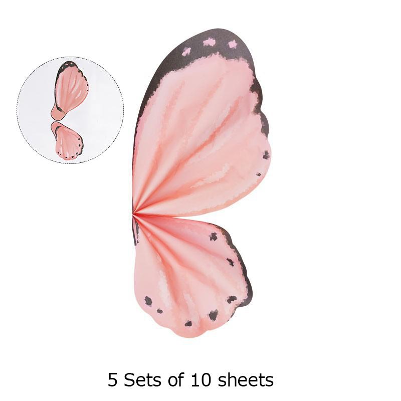 Оберточная бумага для моделирования цветов Netflix Оберточная бумага для букета с крыльями бабочки