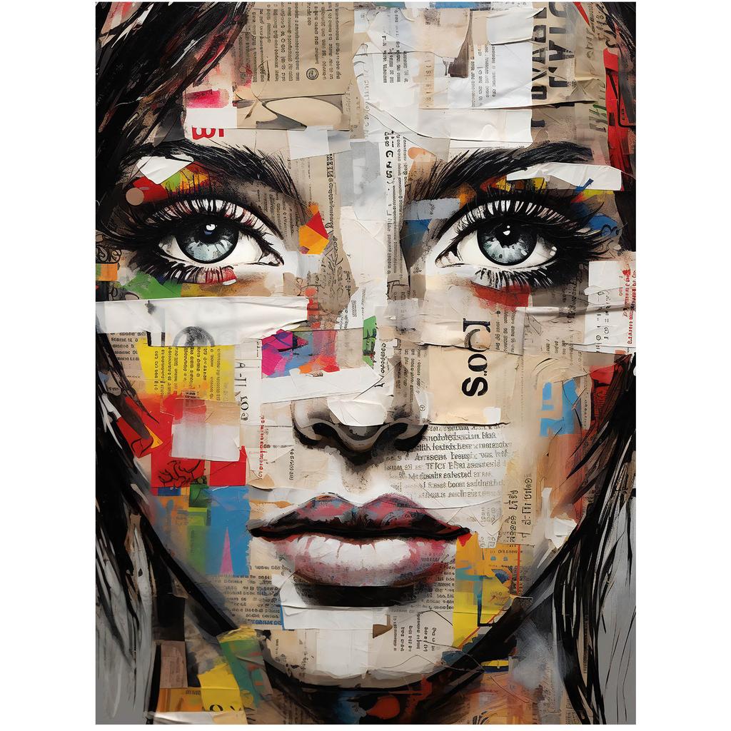 Kolorowe Oblicze Sztuki Kolorowe Oblicze Sztuki, 70X100 Cm, Bez Ramy, Płótno Premium Na Blejtramie