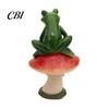 Creative Bathroom Crafts Drunk Frog on The Toilet Decor, Funny Sculpture Tabletop Office Desk Accessories Cute Resin Desktop Ornament for Home