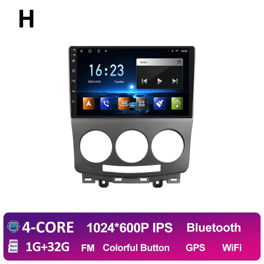 9 дюймовый Android Auto для MAZDA 5 2005 2006 2007 2008 2009 2010 Беспроводной Carplay Вентилятор охлаждения WIFI QLED IPS Экран WIFI Аксессуары