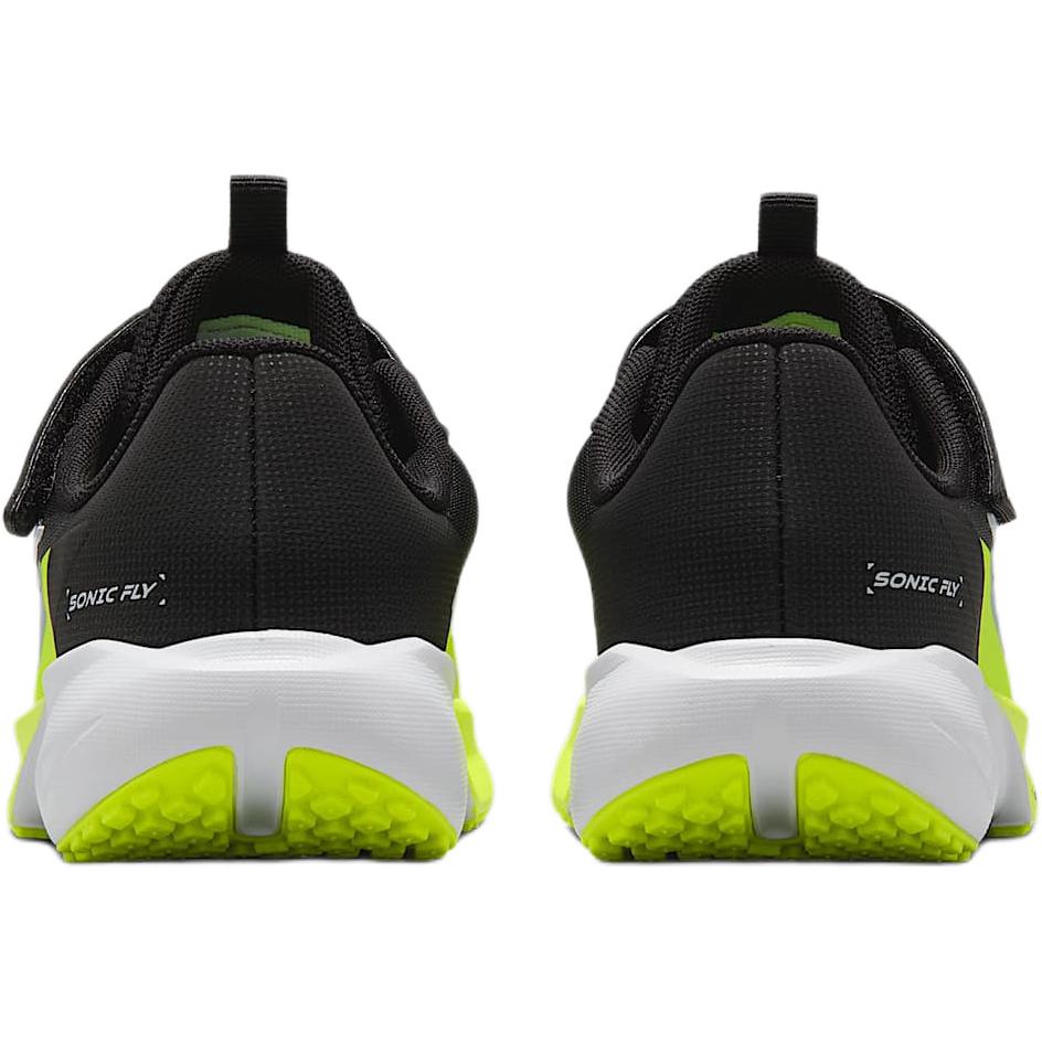 Nike SONIC FLY Abrasion Resistant Low top Running Shoes Black Green Kids' FZ0016-002