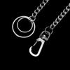 Metal Key Chains Clip Single Strands Wallet Chain Belt Pants KeyChain Hip Hop Jewelry Biker Link