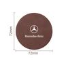 Badge Car Cup Coaster Waterproof Non-Slip Sift-Proof Spill Saucer For Mercedes-Benz AMG C500 C200 C300 A B C E GLA CLA GLK GL ML GLE W204 W205 W203