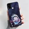 Black Phone Case For BLU G71 Plus (G71+ G71P) Shockproof For BLU G71 Plus (G71+ G71P) Little Rabbit In The Flowers Pattern Cover