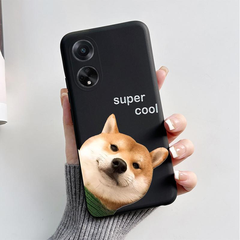 Чехол для OPPO A98 5G 2023 Милый Кот Мультяшная Собака Забавный Силиконовый Мягкий Задний Чехол для OPPO F23 CPH2527 OPPOA98 CPH2529 A1 5G Coque