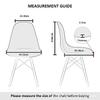 Регулируемый чехол на стул из спандекса для кухни, чехол-протектор для стула с круглым сиденьем, 2025 Sild Мягкие Летние Прохладные Чехлы на Стулья