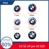 Новые 2025 Для BMW M X3 X5 X6 11/14 мм Наклейки-Эмблемы на Ключ Автомобиля Автомобильные Наклейки с Логотипом на Замочную Скважину Ключа Для BMW 50-летия Kith GT G30 G20 G05 G11