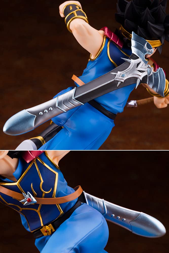 ARTFX J Dragon Quest Adventure Dai scale PVC окрашенная готовая фигурка PP903 Dai's 1/8