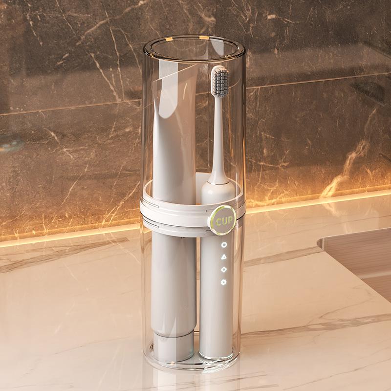 Дорожный стакан для зубной щетки, Держатель для зубной щетки с крышкой, Портативный дорожный держатель для зубной щетки, Футляр для зубной щетки для ванной комнаты, школы