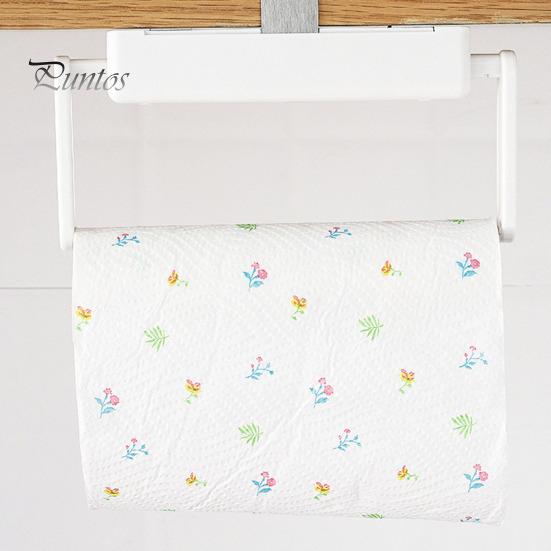 Выдвижной держатель для бумажных полотенец, регулируемая длина, простая установка, держатель для рулонной бумаги, органайзер для ванной комнаты и кухни