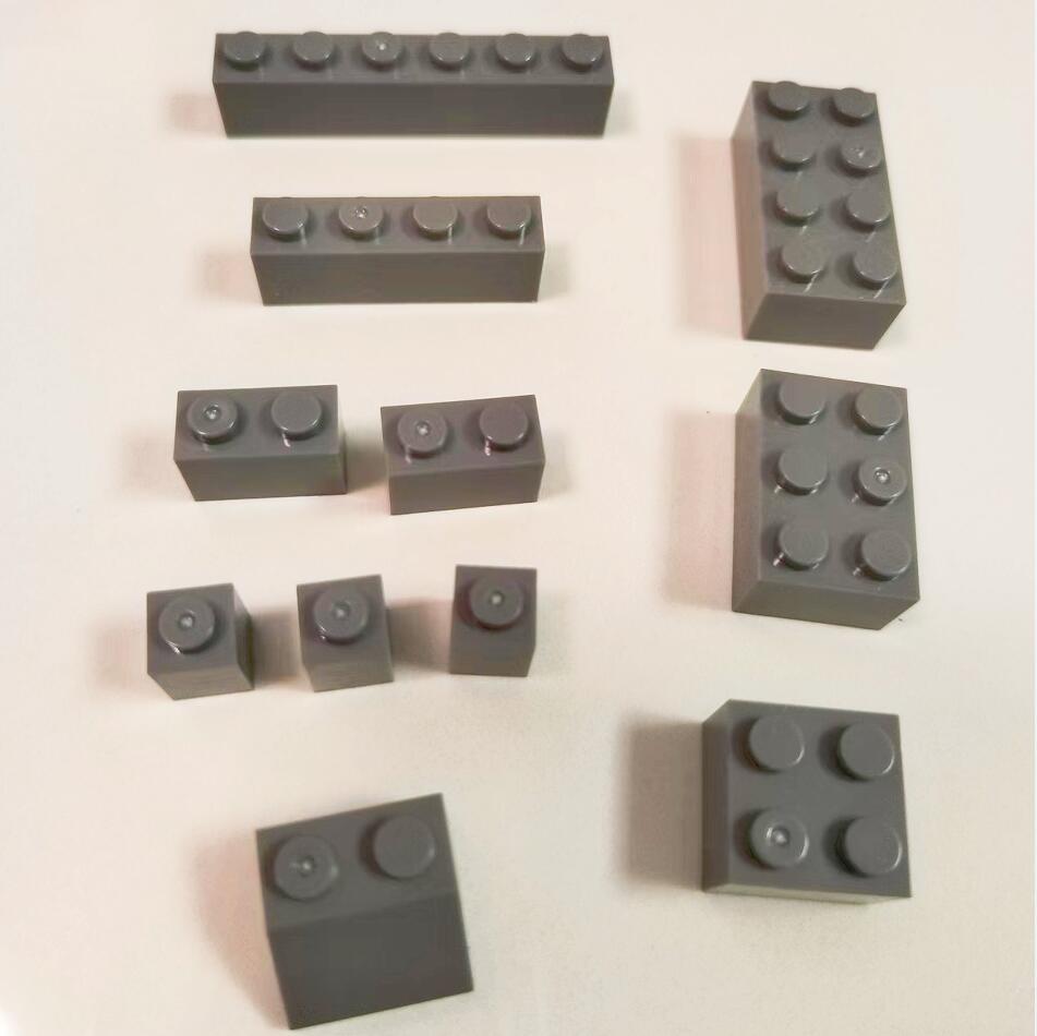 Building Blocks Hybrid Particles520g Bulk 17Colours DIY Toys for Children Free Base Plate Jigsaw Puzzle