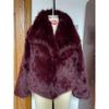 Fur Big Collar Synthetic Fur Coat Short Fashion Imitation Fox Fur Coat Fluffy Plush Women's Clothing