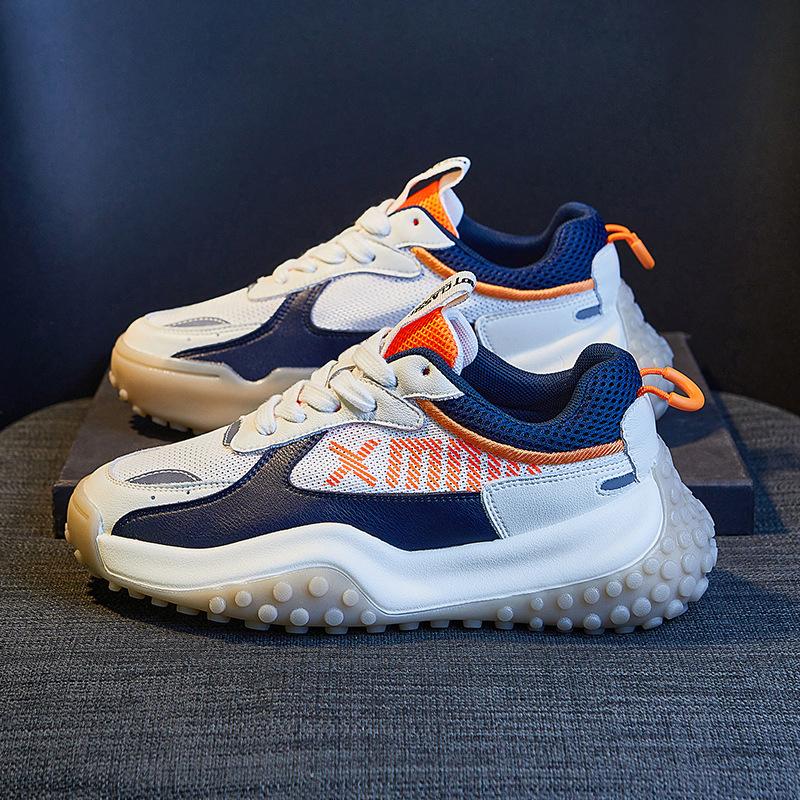 Обувь для папы, женская модная весенняя новая женская обувь, тонкая дышащая сетчатая обувь, универсальная повседневная спортивная обувь