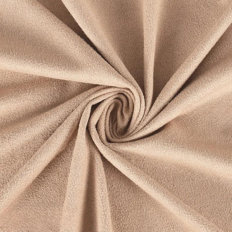 100x150 см замшевая ткань тонкая с четырех сторон высокая эластичность с одной стороны начес ткань для одежды пошив одежды по метрам материал своими руками