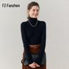 Fanzhen Women's Cashmere Turtleneck Sweater
