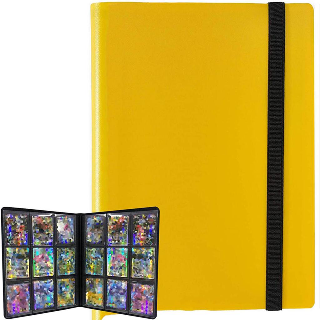 Альбом-биндер для коллекционных карточек, вмещающий 360 карточек, альбом-биндер для торговых карточек большой вместимости, тетрадь-биндер для карточек на день рождения