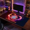 Bayern Munich Custom Large Mouse Pad, Personalized Name Text Print, Football Logo Non‑Slip Desk Mat Gaming Gift