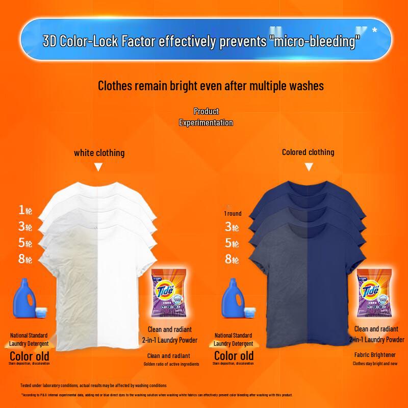 Tide Clean & Bright Laundry Powder, Lavender Scent