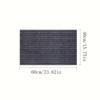 Striped Anti-slip Waterproof Door Mat Durable Dustproof Outdoor Entrance Mat Easy To Clean Can Be Cut Design Seven