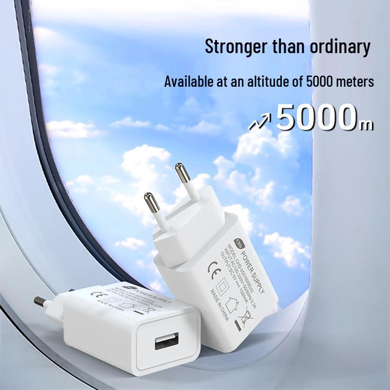 Зарядное устройство 5V1A EU, USB-адаптер, сертифицированное CE/ROHS, для вентилятора, колонки, инструмента, FCC/CCC