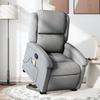VidaXL Reclining Massage Armchair, Relaxation Chair with Adjustable Backrest and Footrest, Salon Seat Room of 3204176