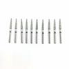 10 шт., стоматологические алмазные боры, высокоскоростные наконечники, инструменты для полировки и отбеливания, стоматологические боры, дрель для отбеливания зубов TR-13S