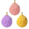 Bright Yellow Bath Sponge For Children Easy Grip Design Fast Drying Bathing Accessory Early Color Recognition Toy