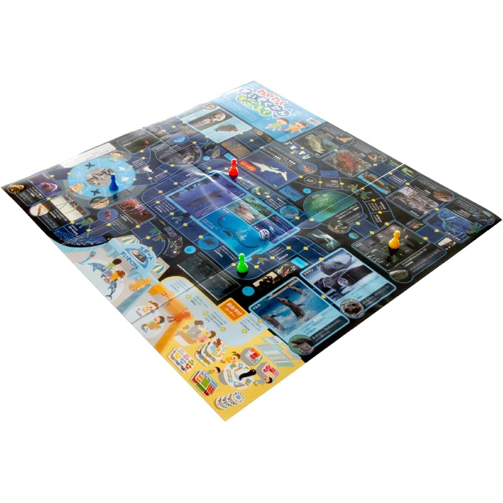 Настольная игра Artec Wakuwaku Aquarium 620x620 мм для 2-4 игроков от 3 лет
