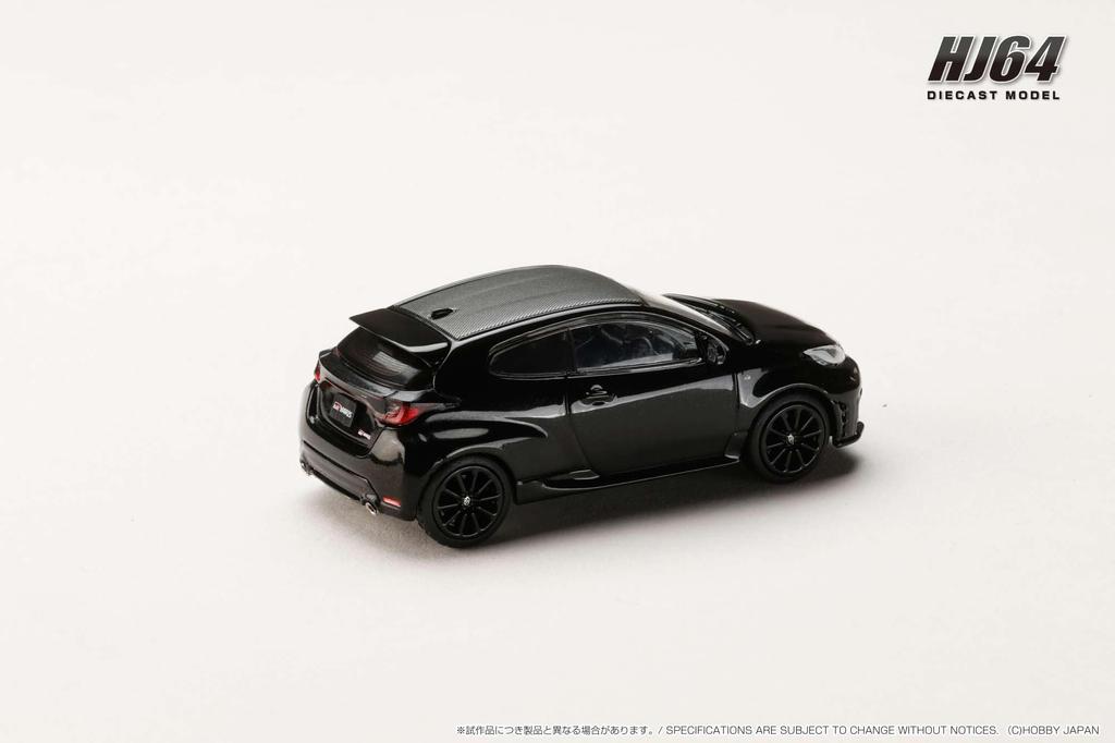 Toyota GR Yaris RZ High Performance 2024 Драгоценный Черный Жемчуг 1/64