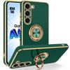 Protective Case - BOOLING - for Samsung Galaxy A54 5G - Flexible - Silicone - Night Green